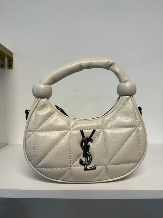 Mini YSL - Inspired Quilted Shoulder Bag - The Luxe Authority